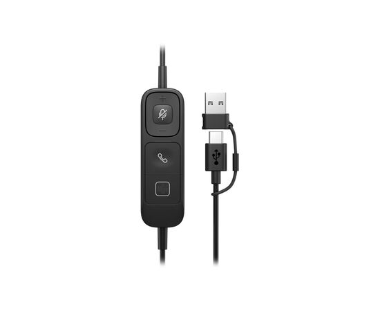 Наушники Poly Mission 625 USB Black (C01C6AA), изображение 7