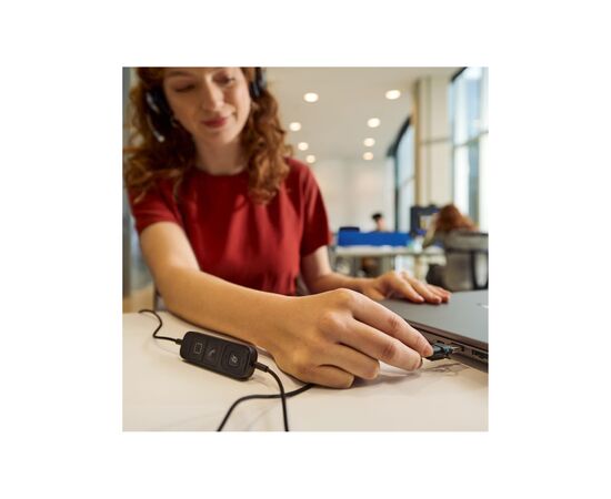 Наушники Poly Mission 625 USB Black (C01C6AA), изображение 8