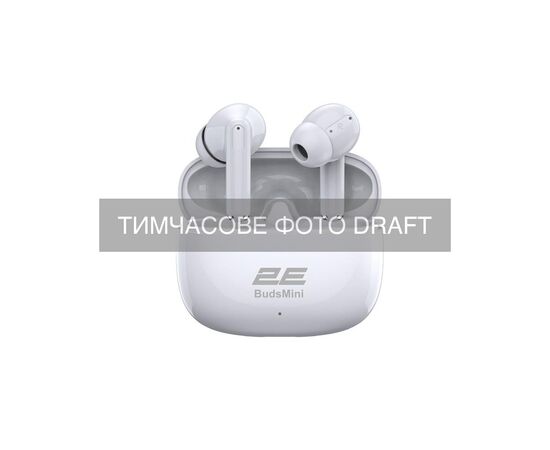 Навушники 2E BudsMini White (2E-EBTWBMWT)