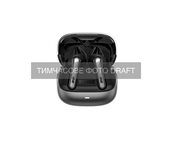 Навушники 2E Sense Black (2E-EBTWS6BK)