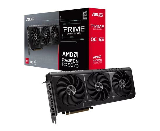 Видеокарта ASUS Radeon RX 9070 16Gb PRIME OC (PRIME-RX9070-O16G), изображение 11