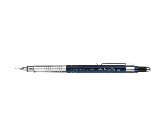 Карандаш механический Faber-Castell TK - Fine VARIO L Indigo, диаметр 0,3/0,35 мм (32527), изображение 2