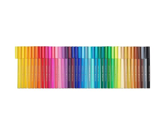 Фломастери Faber-Castell в металевій валізці Connector Скрепляй разом 40 кольорів (31347), зображення 4
