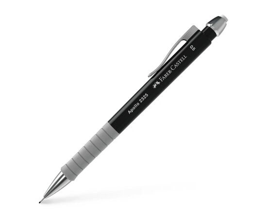 Карандаш механический Faber-Castell Apollo Black, корпус черный (0,5мм) (29169)