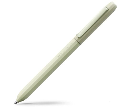 Ручка кулькова Faber-Castell поворотна серії AVORI Fresh Breeze, колір корпусу салатовий, синя М (0,7 мм) (33066)