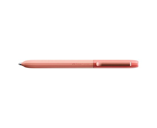 Ручка кулькова Faber-Castell поворотна серії AVORI Inner Fire, колір корпусу рожевий, синя ХВ (1,0 мм) (33071), зображення 2