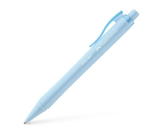 Ручка шариковая Faber-Castell Daily Ball XB Sky Blue, корпус небесно голубой, стержень синий (1,0 мм) (32533)