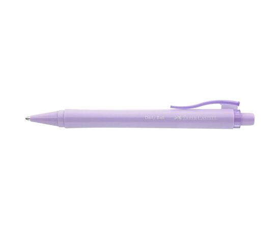 Ручка шариковая Faber-Castell Daily Ball XB Sweet Lilac, сиреневый корпус, стержень синий (1,0 мм) (32532), изображение 2