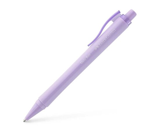 Ручка шариковая Faber-Castell Daily Ball XB Sweet Lilac, сиреневый корпус, стержень синий (1,0 мм) (32532)