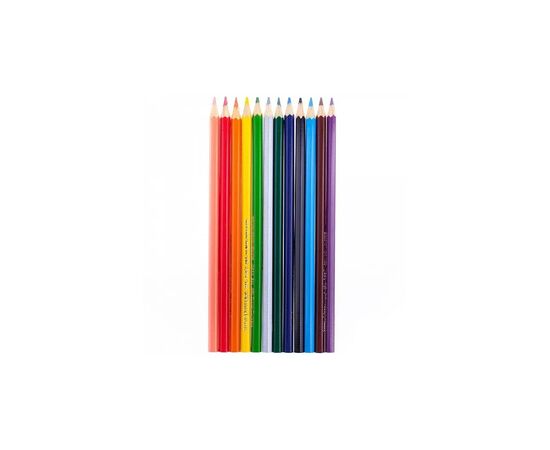 Карандаши цветные Faber-Castell Замок 12+3 кольорів з чинкою (110312) (22086), изображение 2