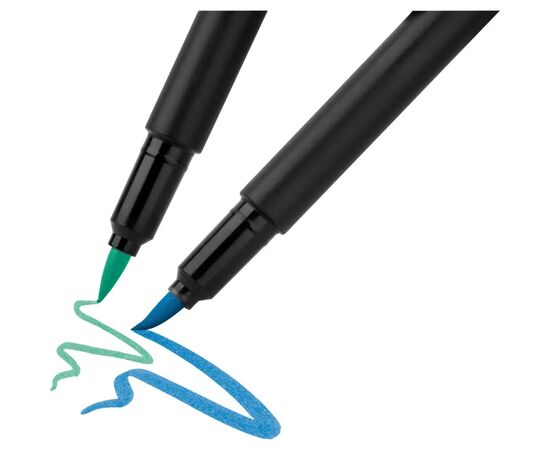 Фломастеры Faber-Castell кисточки Black Edition, 50 цветов (33038), изображение 4