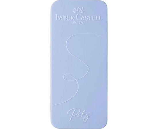 Ручка шариковая Faber-Castell набор ручек POLY Ball Set в металлическом пенале (перо + шарик. ручка), цвет корпуса фиолетовый (32958), изображение 2