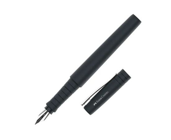Ручка шариковая Faber-Castell набор ручек POLY Ball Set в металлическом пенале (перо + шарик. ручка), цвет корпуса черный (32957), изображение 3