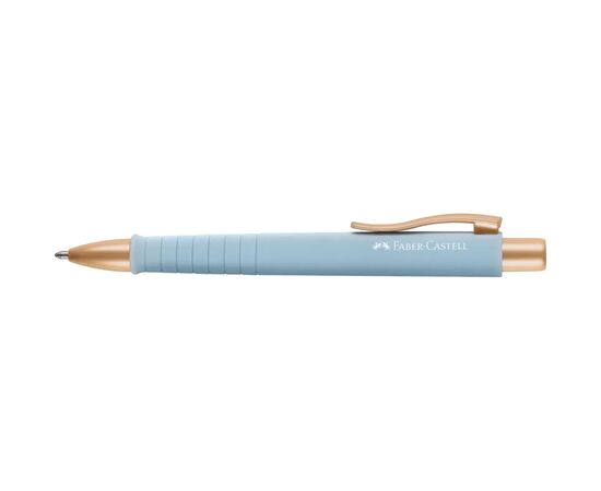 Ручка шариковая Faber-Castell набор шариковая ручка + 2 карандаша Writing Set POLY BALL Urban, цвет голубой (32574), изображение 4