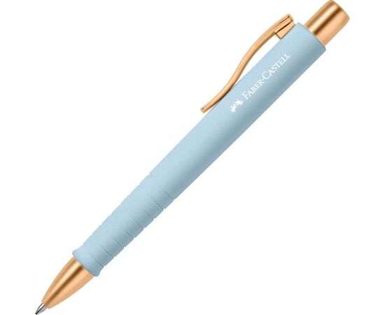 Ручка шариковая Faber-Castell набор шариковая ручка + 2 карандаша Writing Set POLY BALL Urban, цвет голубой (32574), изображение 5