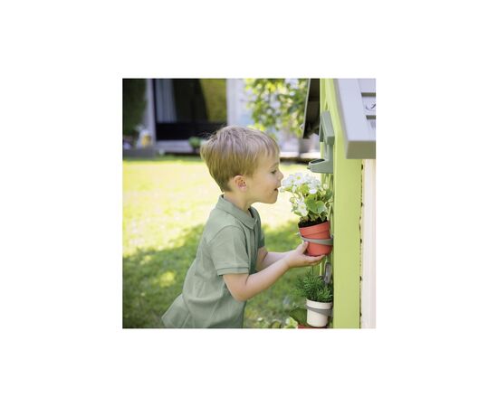 Игровой домик Smoby Life Садовий з кашпо та годівничкою (7600810408), изображение 8