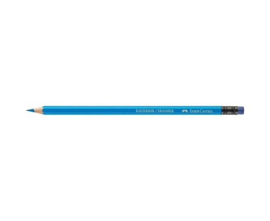 Карандаши цветные Faber-Castell з гумкою, шестигранні,12 кольорів (116612) (16796), изображение 3