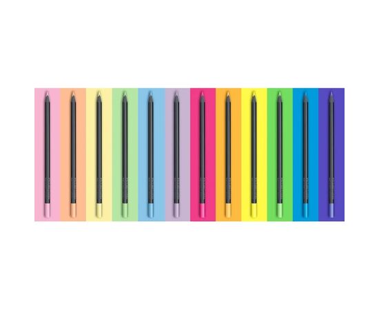 Карандаши цветные Faber-Castell Black Edition colour pencils Neon + Pastel, тригранні. чорне дерево, 12 кольорів (116410) (32083), изображение 4