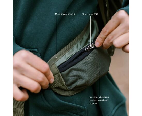 Рюкзак туристический Tramp Hike 30 olive (UTRP-058-olive), изображение 11