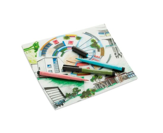 Лайнер Faber-Castell набор капиллярных ручек Pitt Artist Pen Set New York, 12 шт (33016), изображение 5