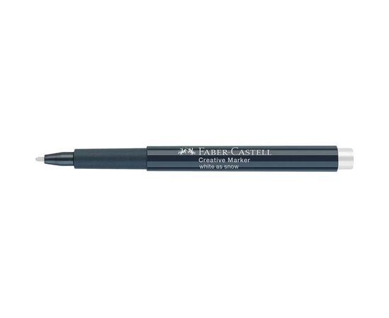 Маркер Faber-Castell для разных поверхностей Creative Marker White, M (1,5 мм), цвет белый (31792), изображение 3