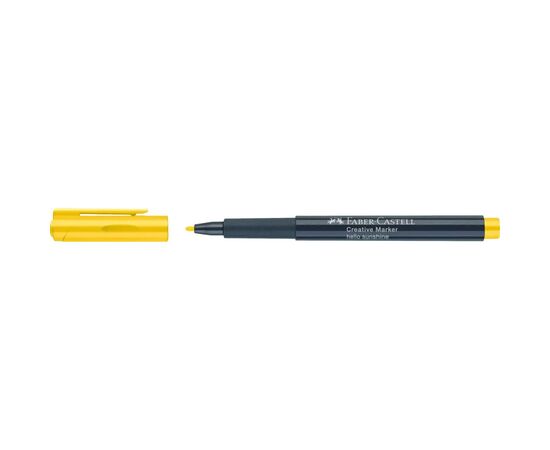 Маркер Faber-Castell для декора Creative Marker Hello Sunshine, M (1,5мм), цвет желтый (32679), изображение 4