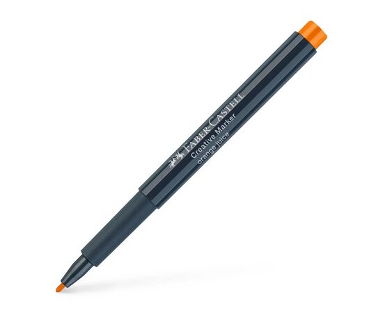 Маркер Faber-Castell для декора Creative Marker Orange Juice, M (1,5мм), цвет оранжевый (32680), изображение 2