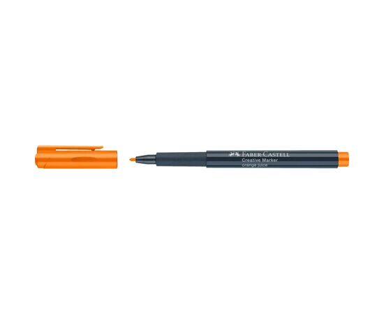 Маркер Faber-Castell для декора Creative Marker Orange Juice, M (1,5мм), цвет оранжевый (32680), изображение 4