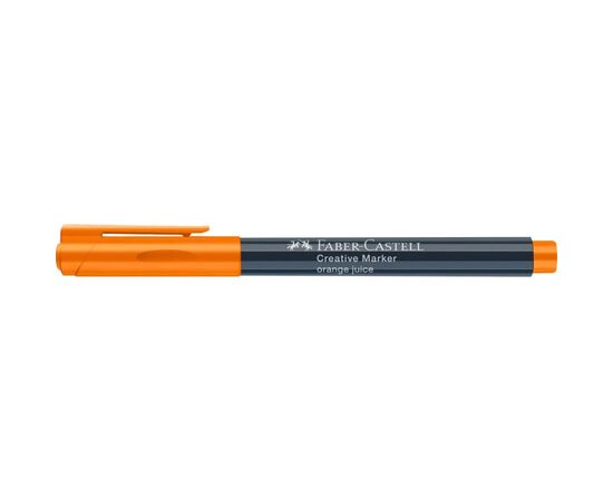 Маркер Faber-Castell для декора Creative Marker Orange Juice, M (1,5мм), цвет оранжевый (32680), изображение 5