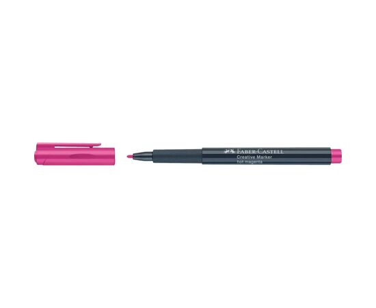 Маркер Faber-Castell для декора Creative Marker Hot Magenta, M (1,5мм), цвет пурпурный (32683), изображение 4