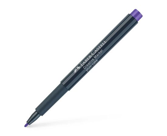 Маркер Faber-Castell для декора Creative Marker Plum Cake, M (1,5мм), цвет фиолетовый (32684), изображение 2