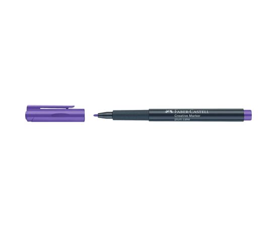 Маркер Faber-Castell для декора Creative Marker Plum Cake, M (1,5мм), цвет фиолетовый (32684), изображение 4