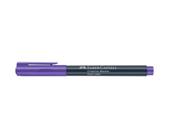 Маркер Faber-Castell для декора Creative Marker Plum Cake, M (1,5мм), цвет фиолетовый (32684), изображение 5