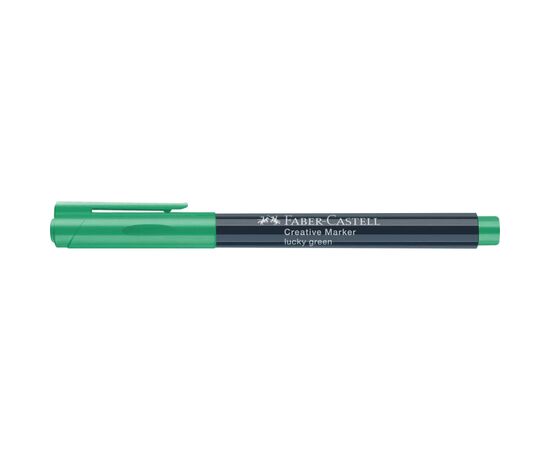 Маркер Faber-Castell для декора Creative Marker Lucky Green, M (1,5мм), цвет зеленый (32687), изображение 5