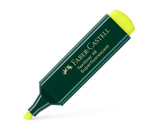 Маркер Faber-Castell текстовый Textliner 48 Superfluorescent цвет желтый 2 шт в блистере (33021), изображение 2