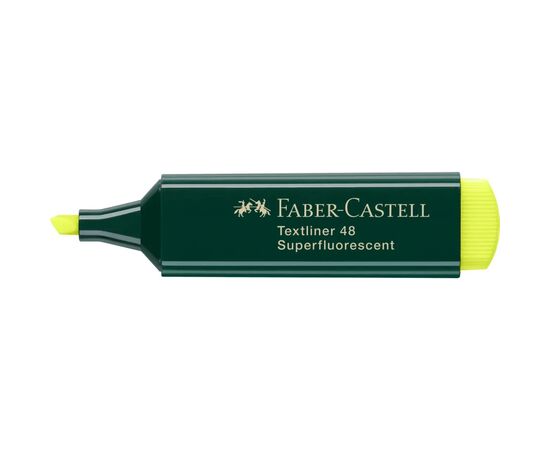 Маркер Faber-Castell текстовый Textliner 48 Superfluorescent цвет желтый 2 шт в блистере (33021), изображение 3