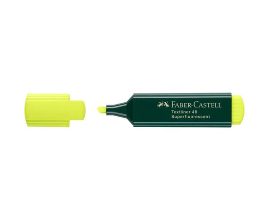 Маркер Faber-Castell текстовый Textliner 48 Superfluorescent цвет желтый 2 шт в блистере (33021), изображение 4