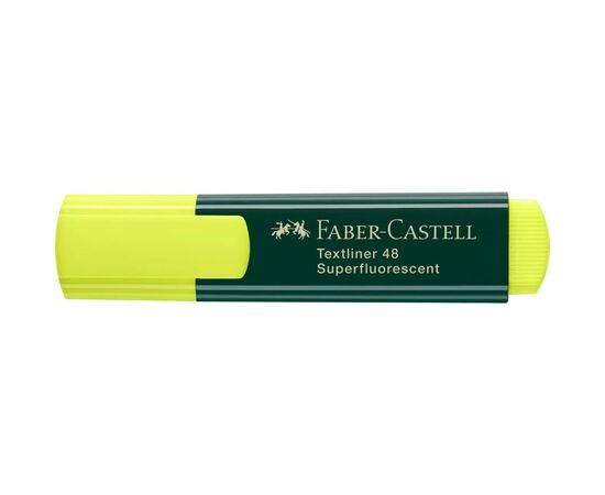 Маркер Faber-Castell текстовый Textliner 48 Superfluorescent цвет желтый 2 шт в блистере (33021), изображение 5