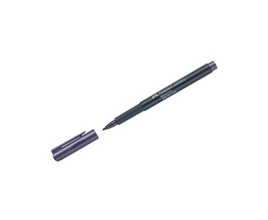 Маркер Faber-Castell металлик для декора Metallics Marker Date with violet, M (1,5 мм), цвет фиолетовый (32020)