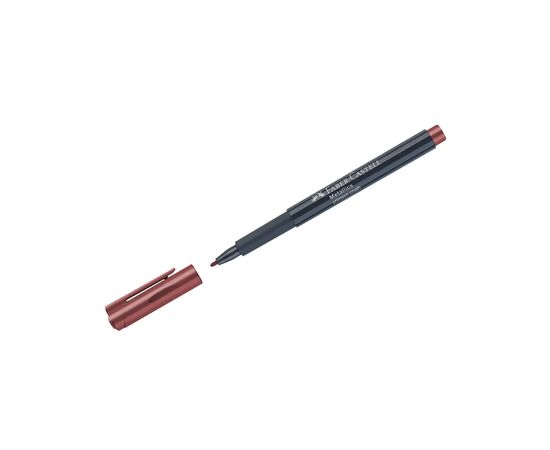 Маркер Faber-Castell металлик для декора Metallics Marker Crimson Crush, M (1,5 мм), цвет красный (32025)