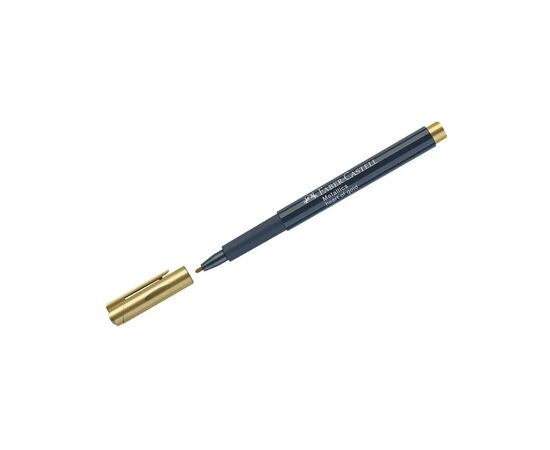 Маркер Faber-Castell металлик для декора Metallics Marker Heart of gold, M (1,5 мм) (30346)