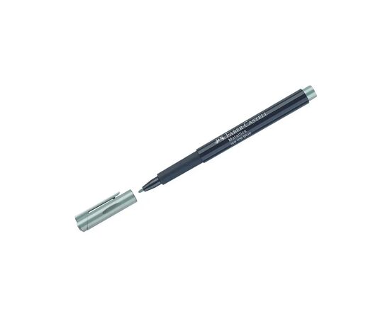 Маркер Faber-Castell металлик для декора Metallics Marker Ice ice blue, M (1,5 мм), цвет голубой (30350)