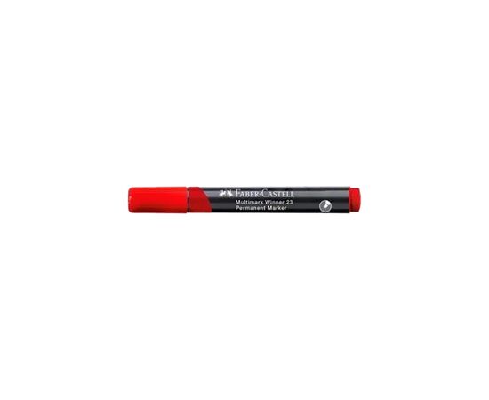 Маркер Faber-Castell перманентный Multimark Winner 23, цвет красный (32837), изображение 4