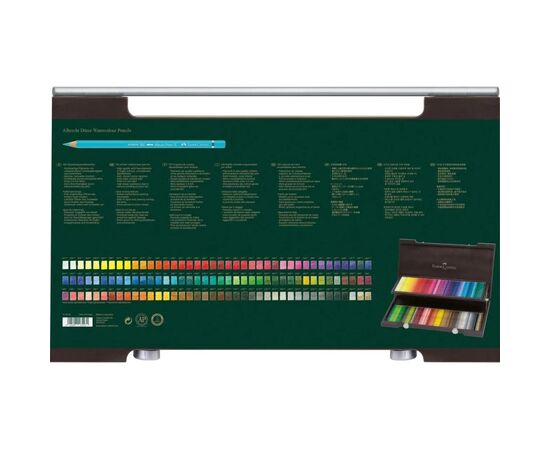 Карандаши цветные Faber-Castell Albrecht Drer акварельні, 120 кольорів, в дерев'яному пеналі (117513) (22239), изображение 2