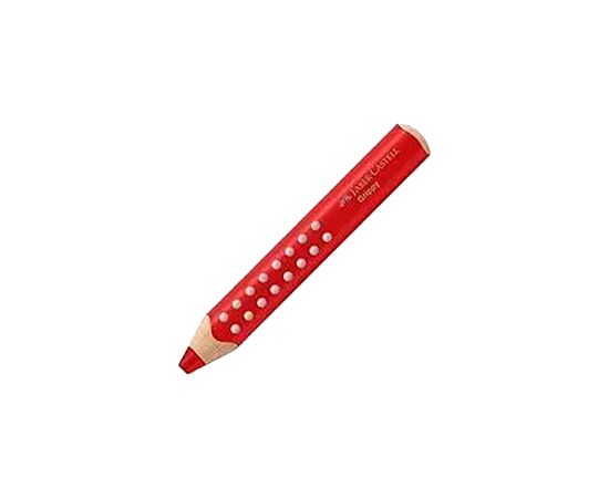 Карандаши цветные Faber-Castell XXL Jumbo Grippy акварельні, потовщені, з м'яким грифелем 16 кольорів+стругачка (110645) (33044), изображение 5