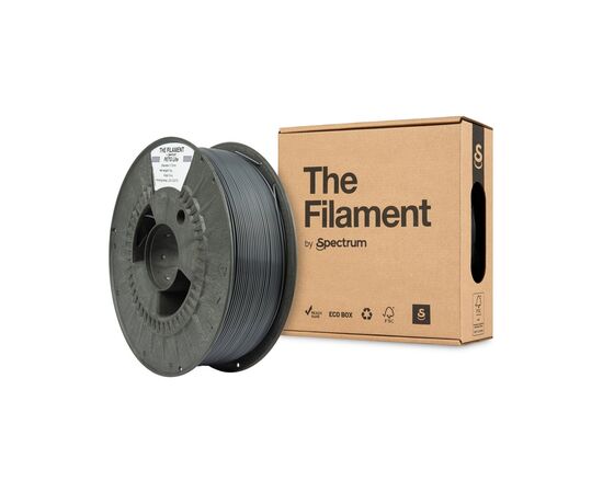 Пластик для 3D-принтера The Filament PETG Lite 1.75mm GREY 1kg (TF-24244), изображение 3