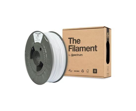 Пластик для 3D-принтера The Filament PETG 1.75mm SNOW WHITE 1kg (TF-24016), изображение 3