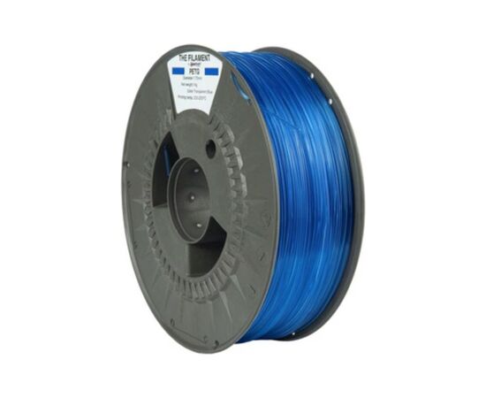 Пластик для 3D-принтера The Filament PETG 1.75mm TRANSPARENT BLUE 1kg (TF-24027)
