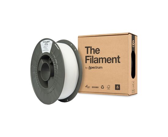 Пластик для 3D-принтера The Filament PLA Lite 1.75mm WHITE 1kg (TF-24218), изображение 3