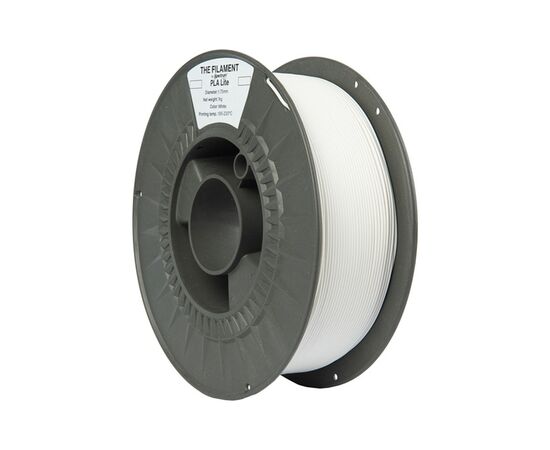 Пластик для 3D-принтера The Filament PLA Lite 1.75mm WHITE 1kg (TF-24218)